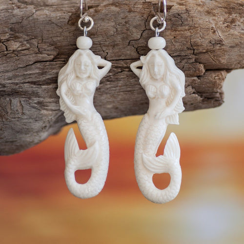 Mermaid Earrings Earring Bali Necklaces 