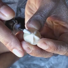 Load and play video in Gallery viewer, Bali Bracelets - Hand carved Sand Dollar Bracelet
