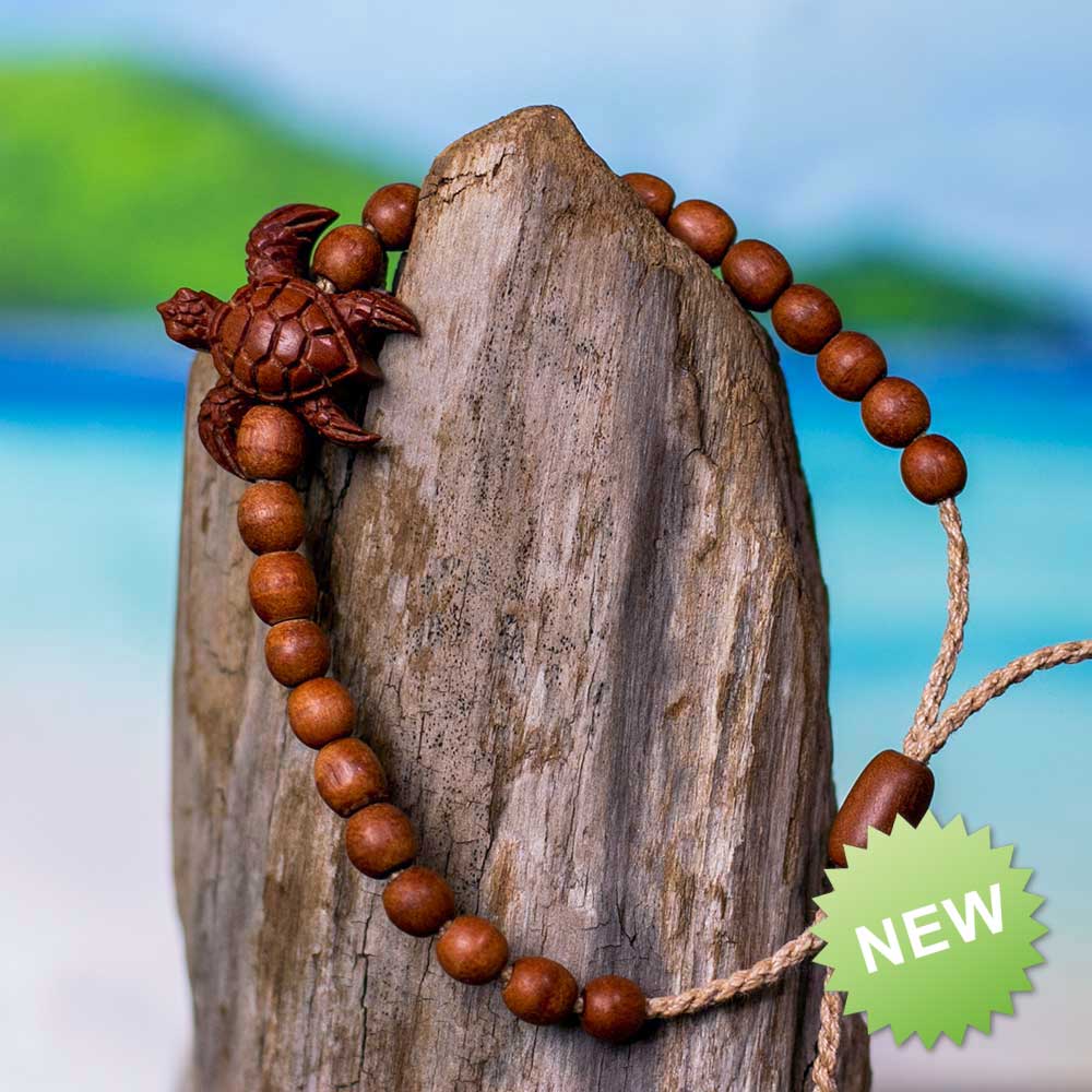 sea turtle bracelet hand carved bali bracelet