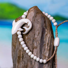 Load image into Gallery viewer, shark bracelet hand carved bali bracelet
