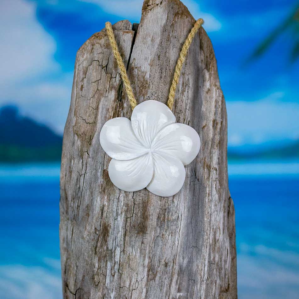 hibiscus flower necklace hibiscus flower jewelry hand carved by bali necklaces