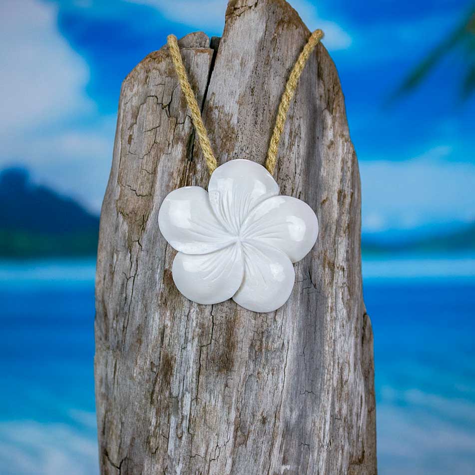 hibiscus flower necklace hibiscus flower jewelry hand carved by bali necklaces