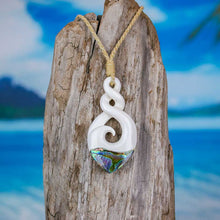 Load image into Gallery viewer, ocean necklace ocean jewelry hand carved by bali necklaces
