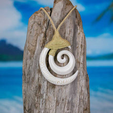 Load image into Gallery viewer, koru necklace hand carved hawaiian jewelry from bali necklaces
