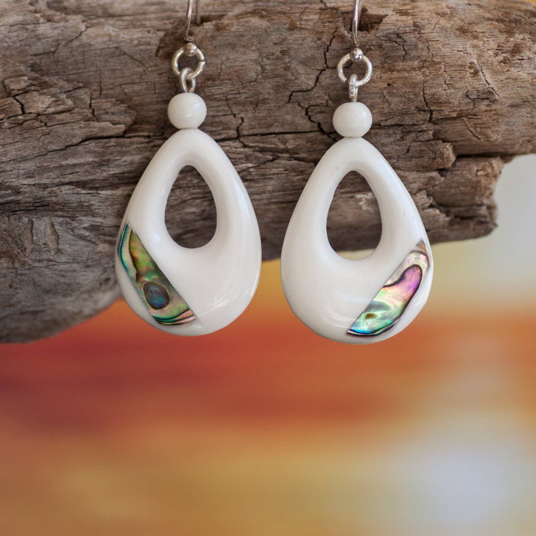Paua New Life Earrings Earring Bali Necklaces 