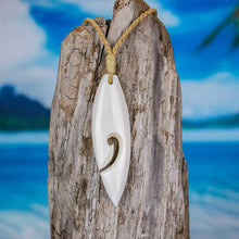 Load image into Gallery viewer, surfboard necklace surfing jewelry hand carved by bali necklaces
